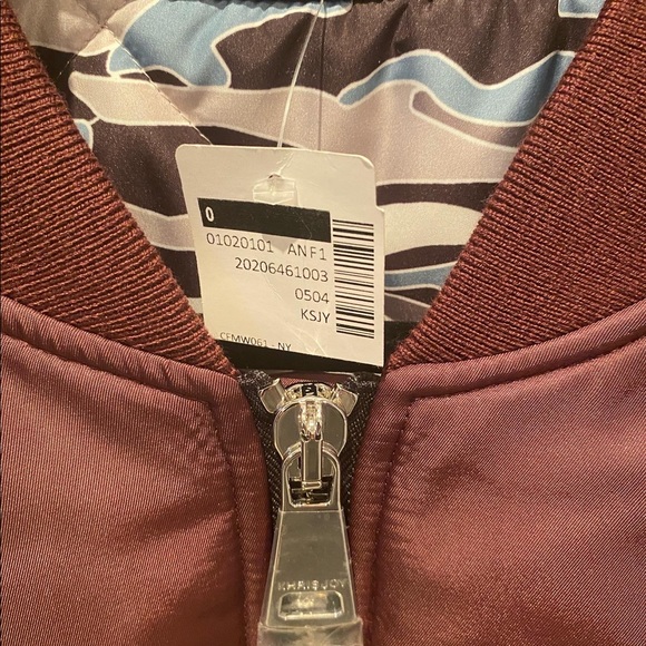 Brand new KRISJOY Satin Oversized Bomber Jacket - Picture 4 of 9